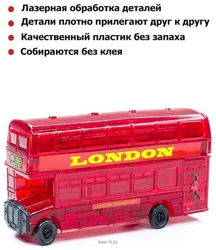 Фотографии Crystal Puzzle Лондонский автобус 90129