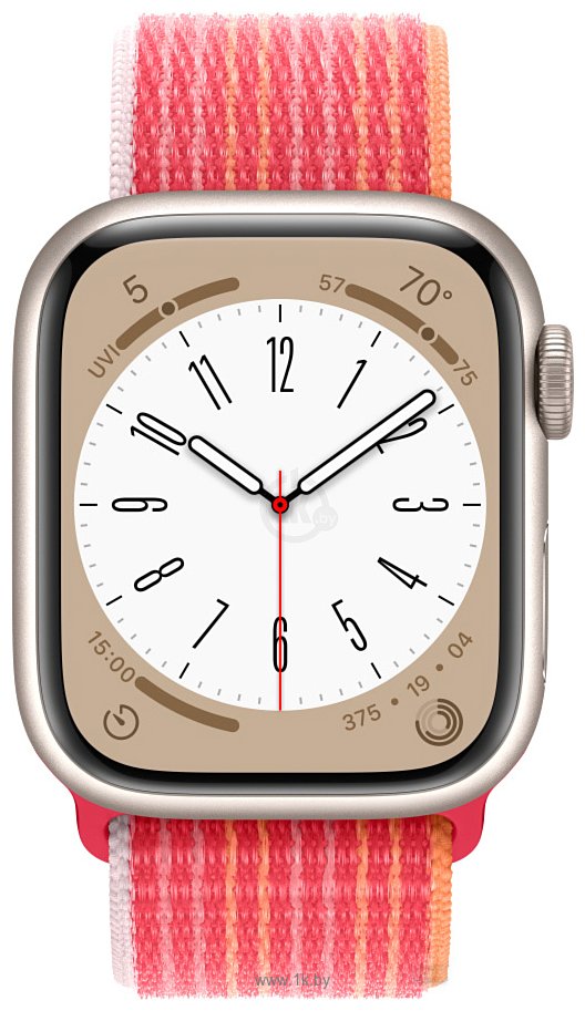 Фотографии Apple Watch Series 8 LTE 41 мм (алюминиевый корпус, нейлоновый ремешок)