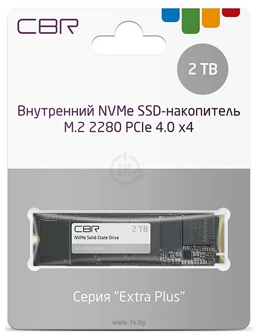 Фотографии CBR Extra 2TB SSD-002TB-M.2-EP22