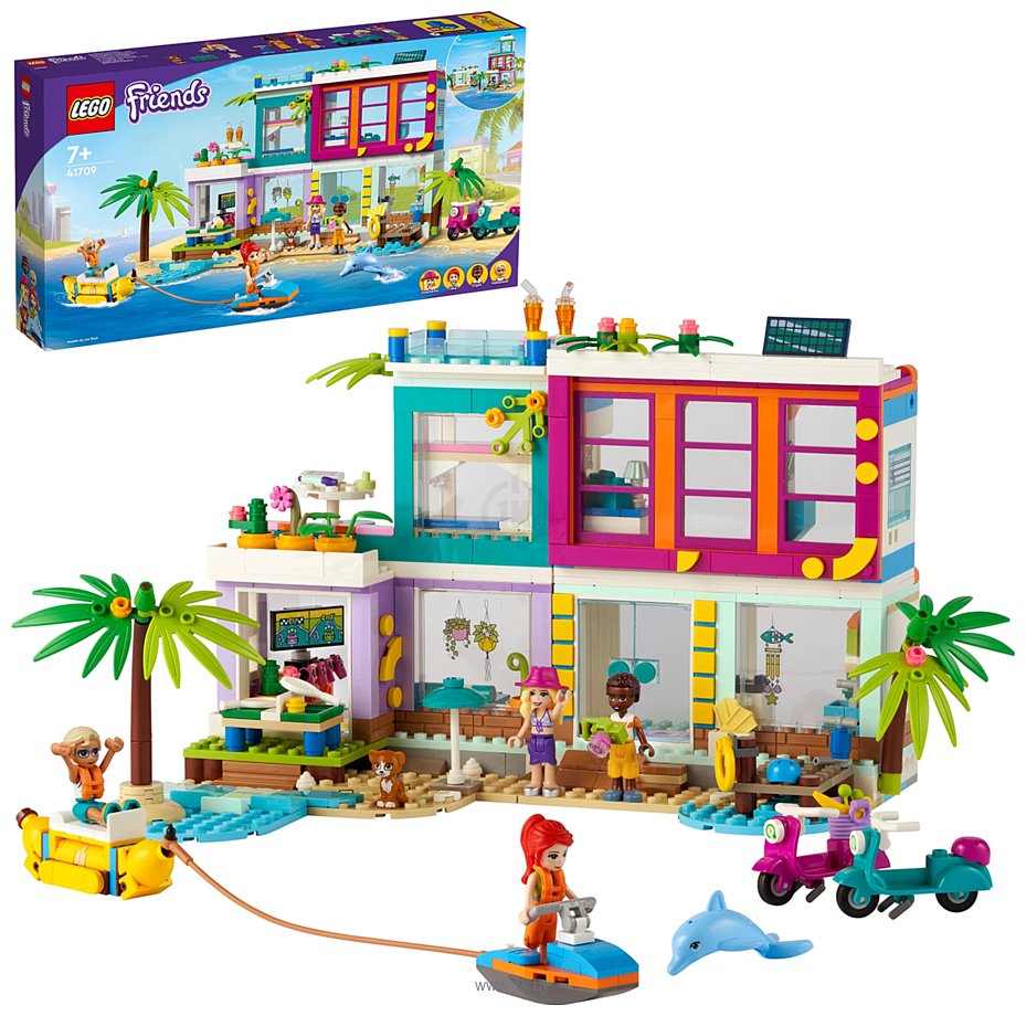 Фотографии LEGO Friends 41709 Пляжный дом для отдыха