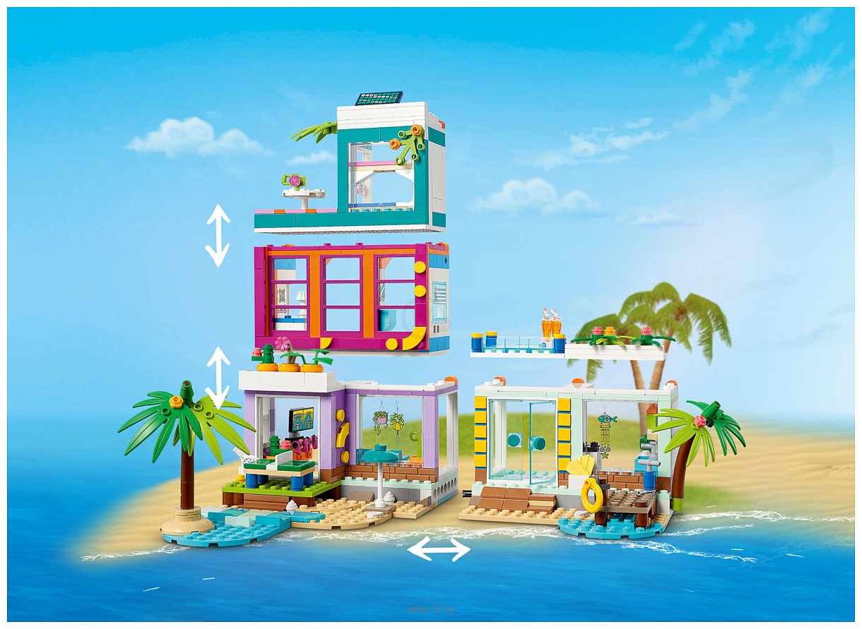 Фотографии LEGO Friends 41709 Пляжный дом для отдыха