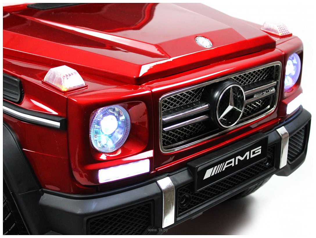 Фотографии RiverToys Мercedes-Benz AMG G65 4WD (вишневый глянцевый)