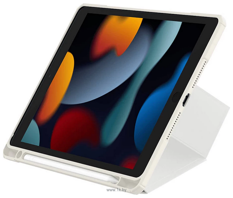 Фотографии Baseus Minimalist для Apple iPad 10.2 (белый)
