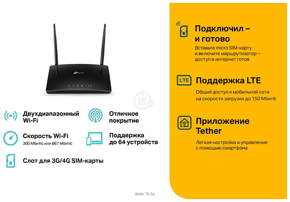 Фотографии TP-LINK Archer MR400 V4.20