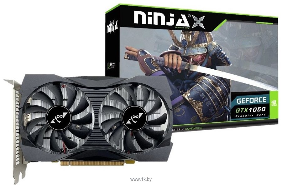 Фотографии Sinotex Ninja Geforce GTX 1050 4GB GDDR5 (NF105NP45F)