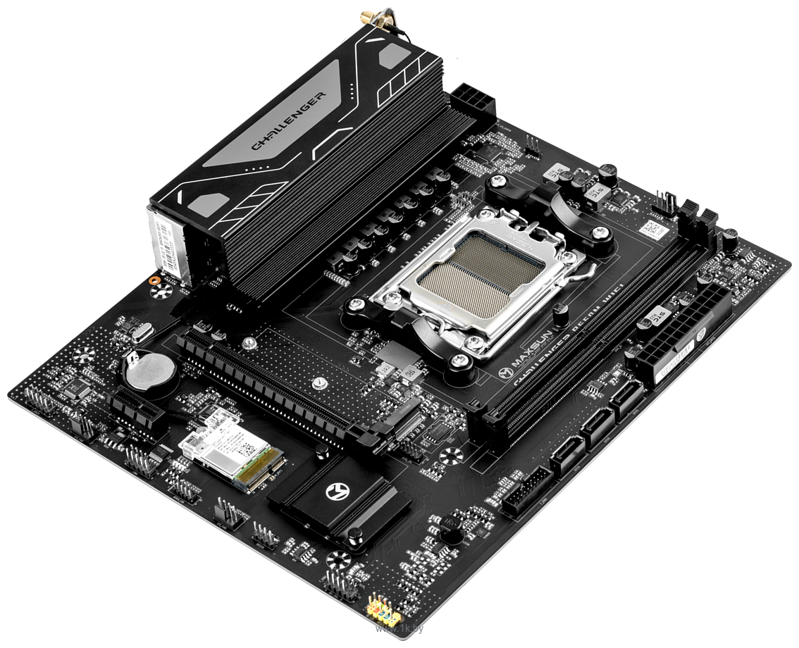 Фотографии Maxsun Challenger B650M WiFi Ice