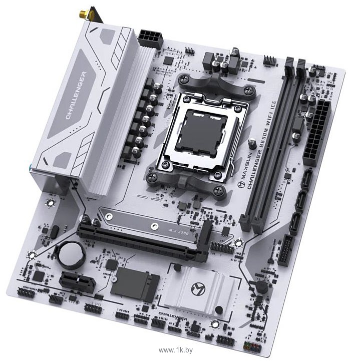 Фотографии Maxsun Challenger B650M WiFi Ice