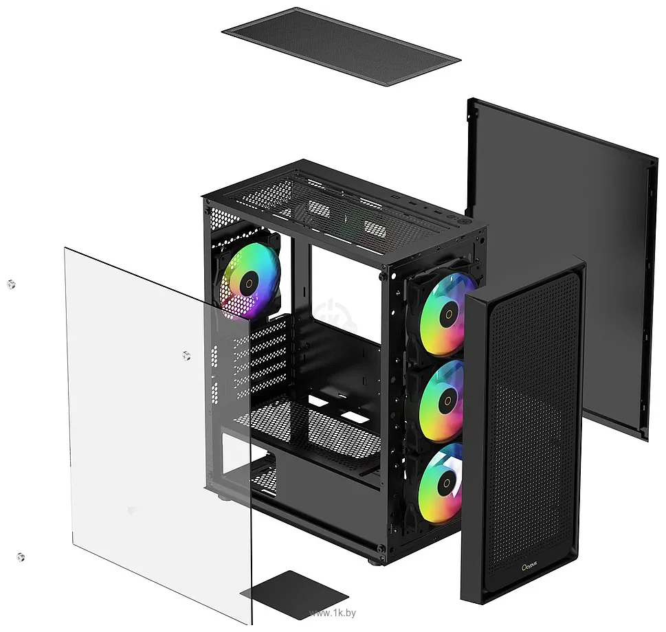 Фотографии Ocypus Gamma C50 BK ARGB Фотографии Ocypus Gamma C50 BK ARGB