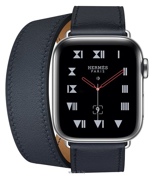 Фотографии Apple Watch Herms Series 4 GPS + Cellular 40mm Stainless Steel Case with Swift Leather Double Tour