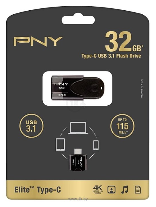 Фотографии PNY Elite Type-C USB 3.1 32GB