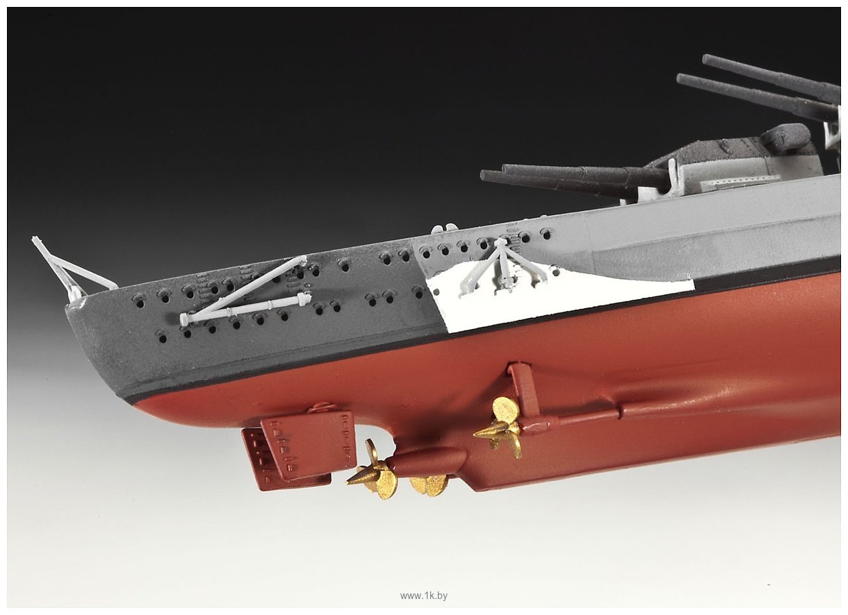 Фотографии Revell 05098 Немецкий линейный корабль Battleship Bismarck