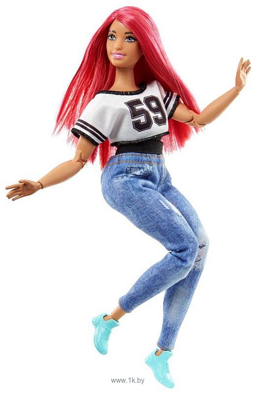 Фотографии Barbie Made To Move Doll - Dancer (DVF68/FJB19)
