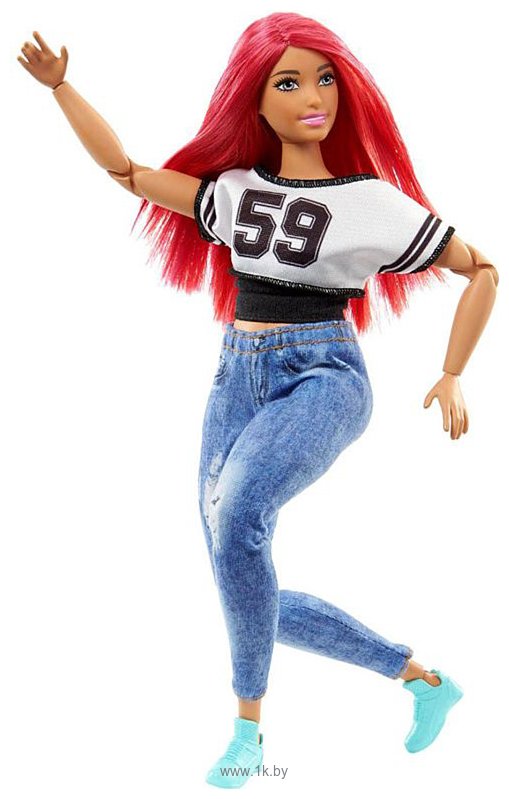 Фотографии Barbie Made To Move Doll - Dancer (DVF68/FJB19)