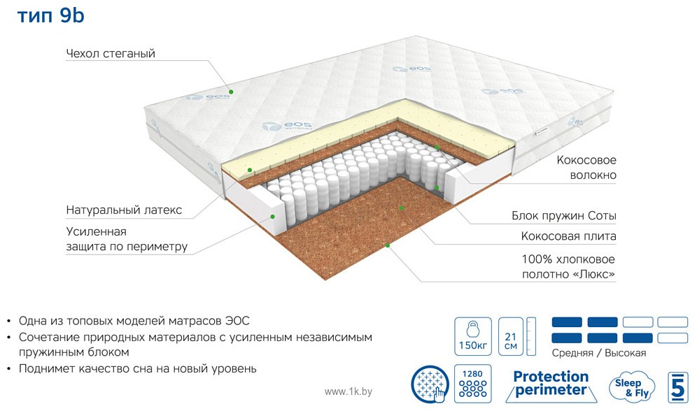 Фотографии ЭОС Премьер Тип 9b 150x186 (трикотаж)