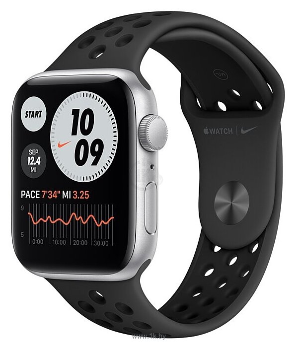 Фотографии Apple Watch SE GPS 44mm Aluminum Case with Nike Sport Band