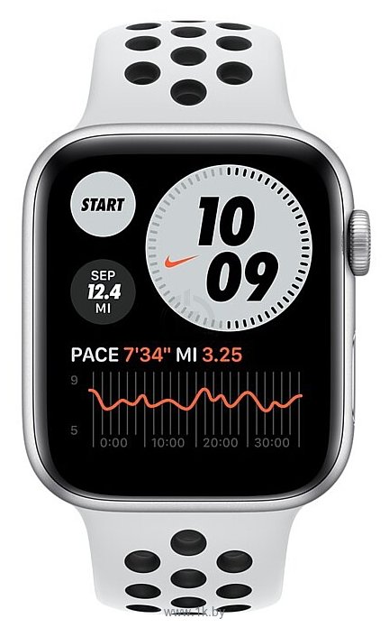 Фотографии Apple Watch SE GPS 44mm Aluminum Case with Nike Sport Band