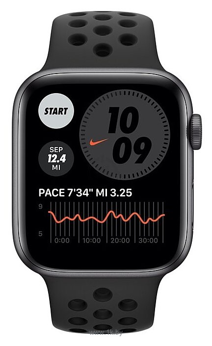 Фотографии Apple Watch SE GPS 44mm Aluminum Case with Nike Sport Band