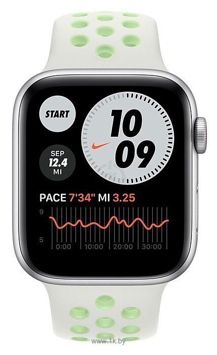 Фотографии Apple Watch SE GPS 44mm Aluminum Case with Nike Sport Band