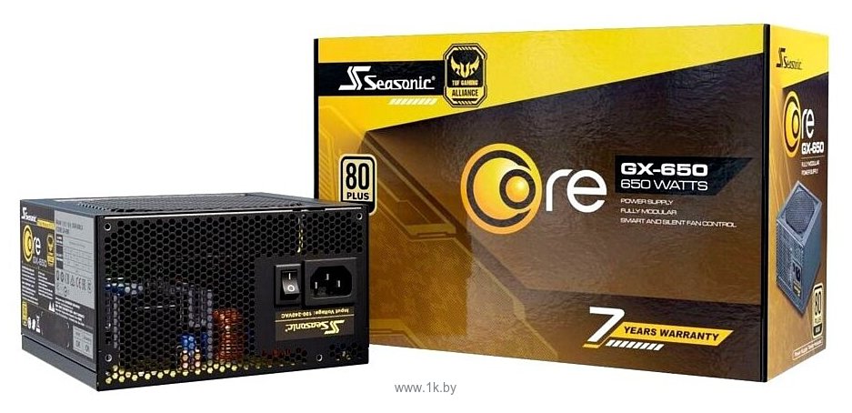 Фотографии Seasonic CORE GX-650 80 Plus Gold (SSR-650LX) 650W