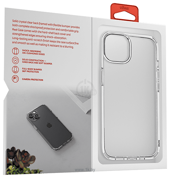 Фотографии uBear Real Case для iPhone 13 Pro Max (прозрачный)