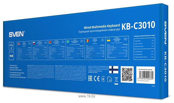 Фотографии SVEN KB-C3010