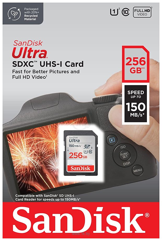 Фотографии SanDisk Ultra SDXC SDSDUNC-256G-GN6IN 256GB