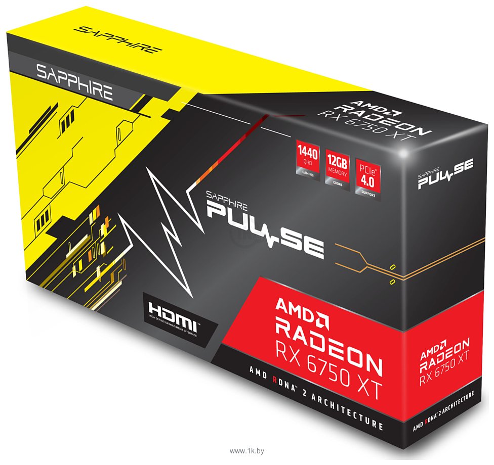 Фотографии Sapphire Pulse Radeon RX 6750 XT 12GB (11318-03-20G)