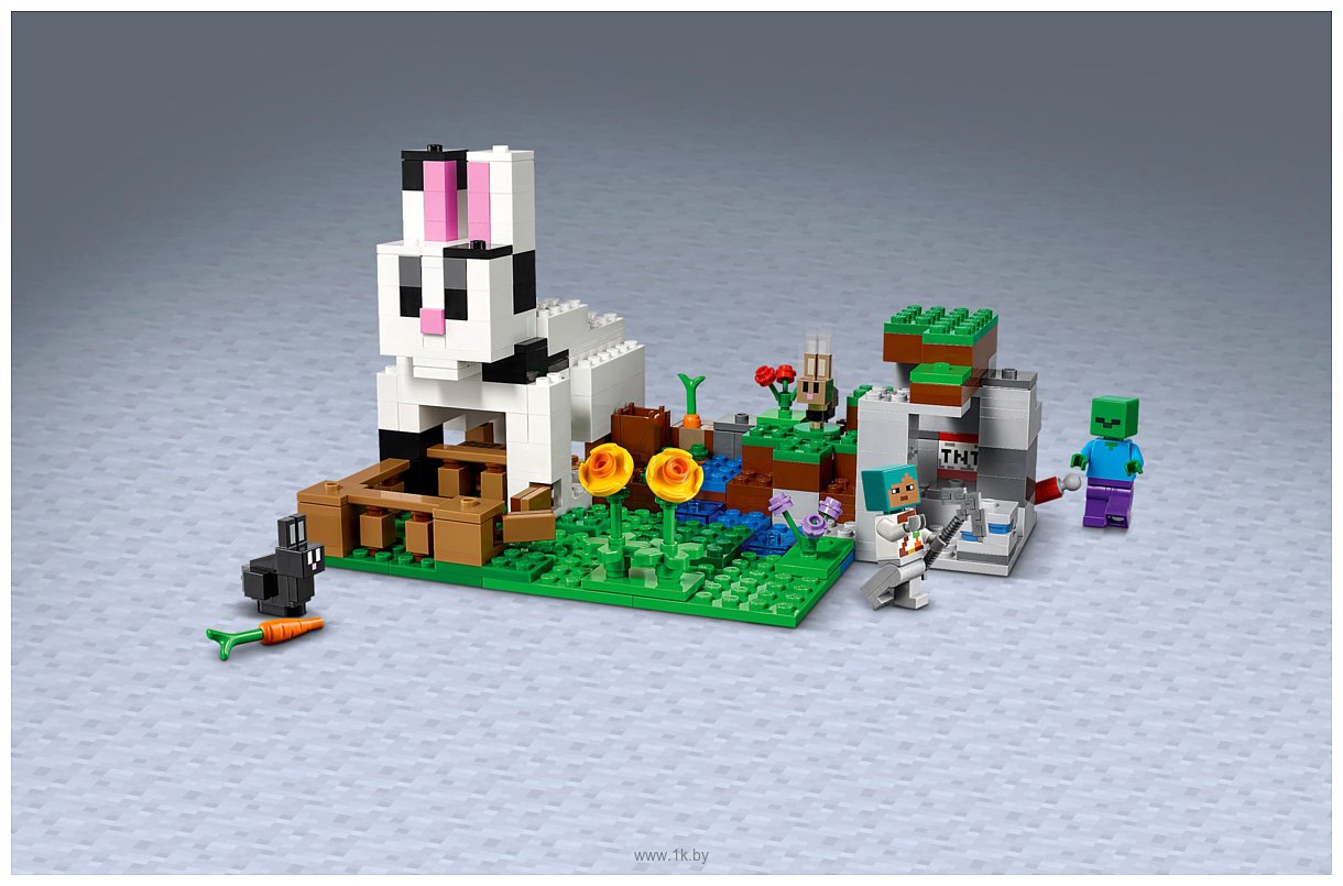 Фотографии LEGO Minecraft 21181 Кроличье ранчо