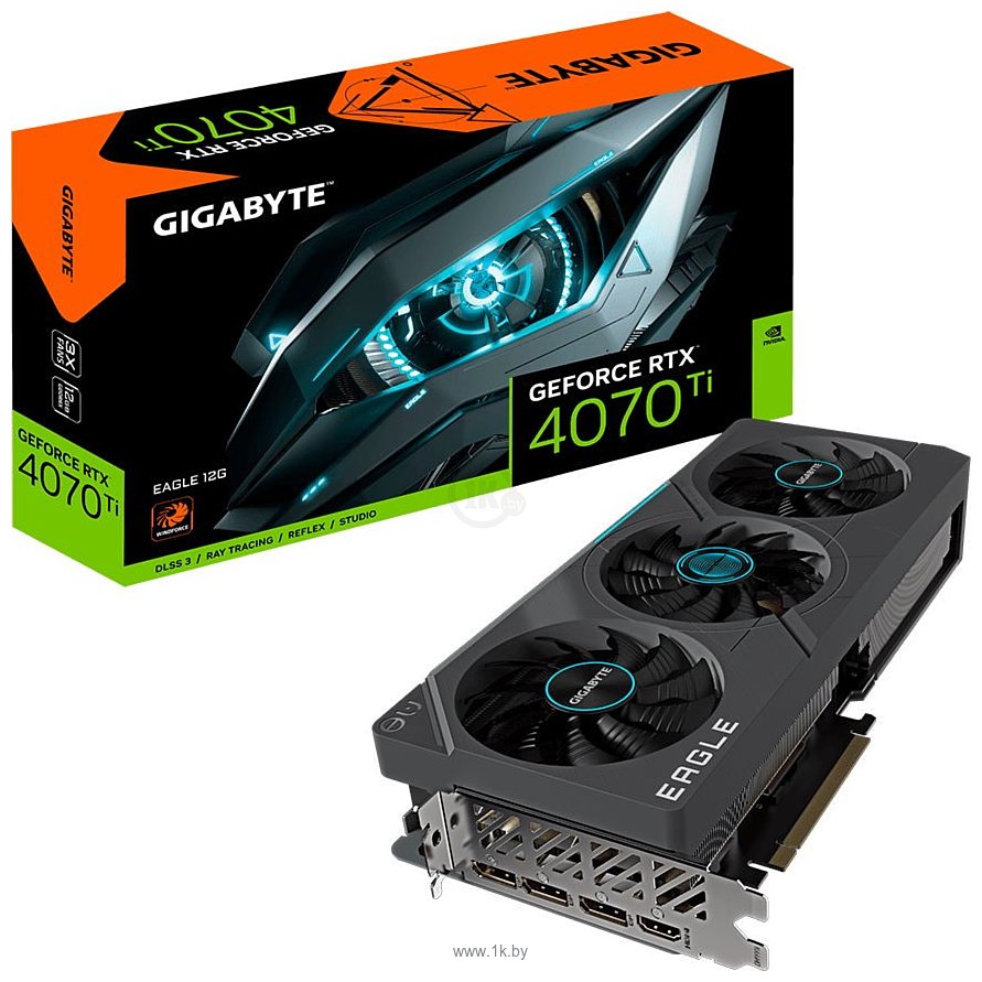 Фотографии Gigabyte GeForce RTX 4070 Ti Eagle (GV-N407TEAGLE-12GD)(rev. 1.0)