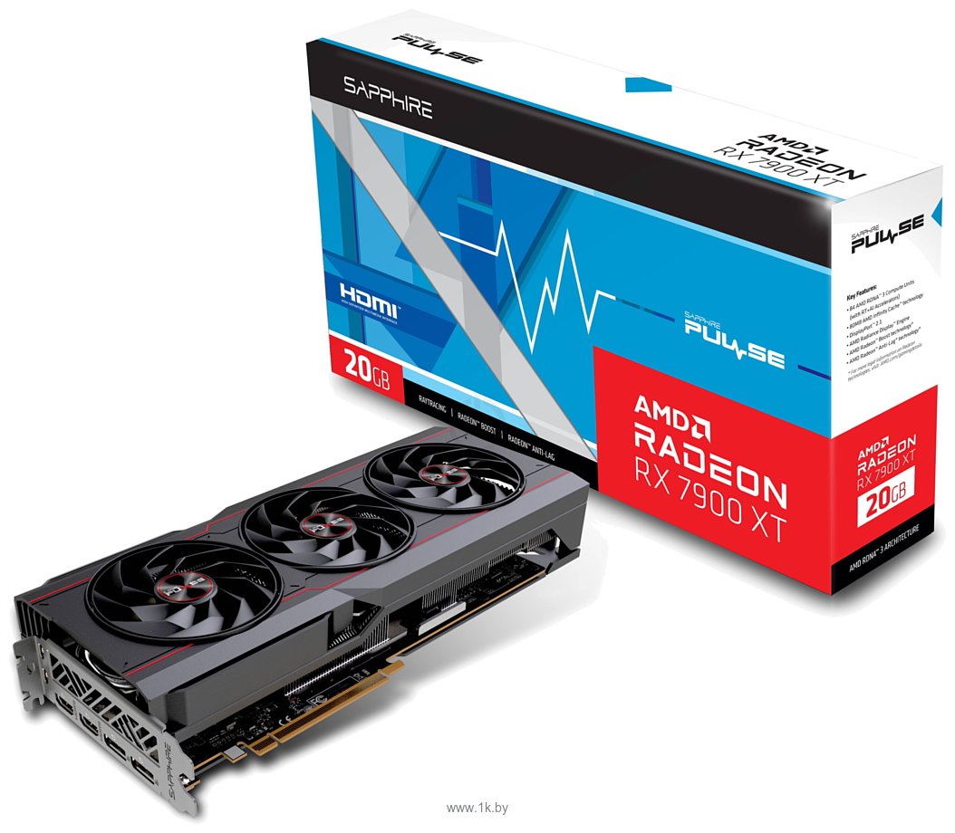 Фотографии Sapphire Pulse Radeon RX 7900 XT (11323-02-20G)