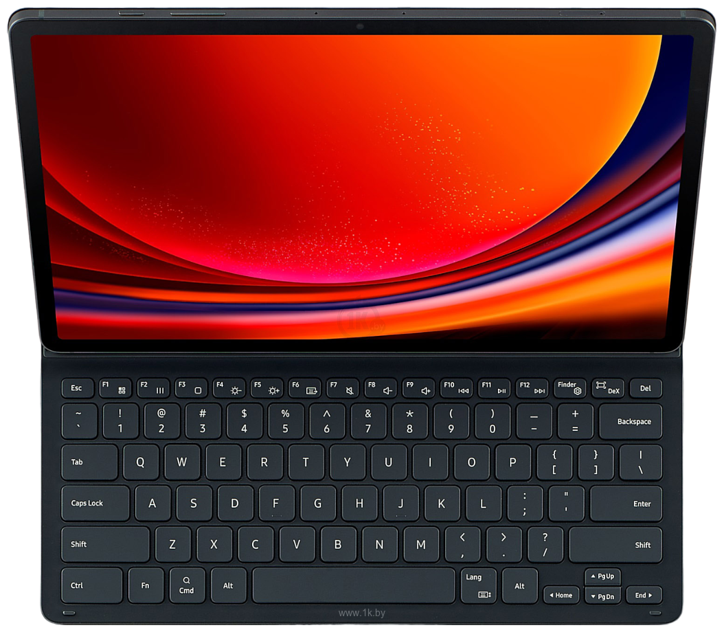 Фотографии Samsung Book Cover Keyboard Slim Tab S9 (черный)