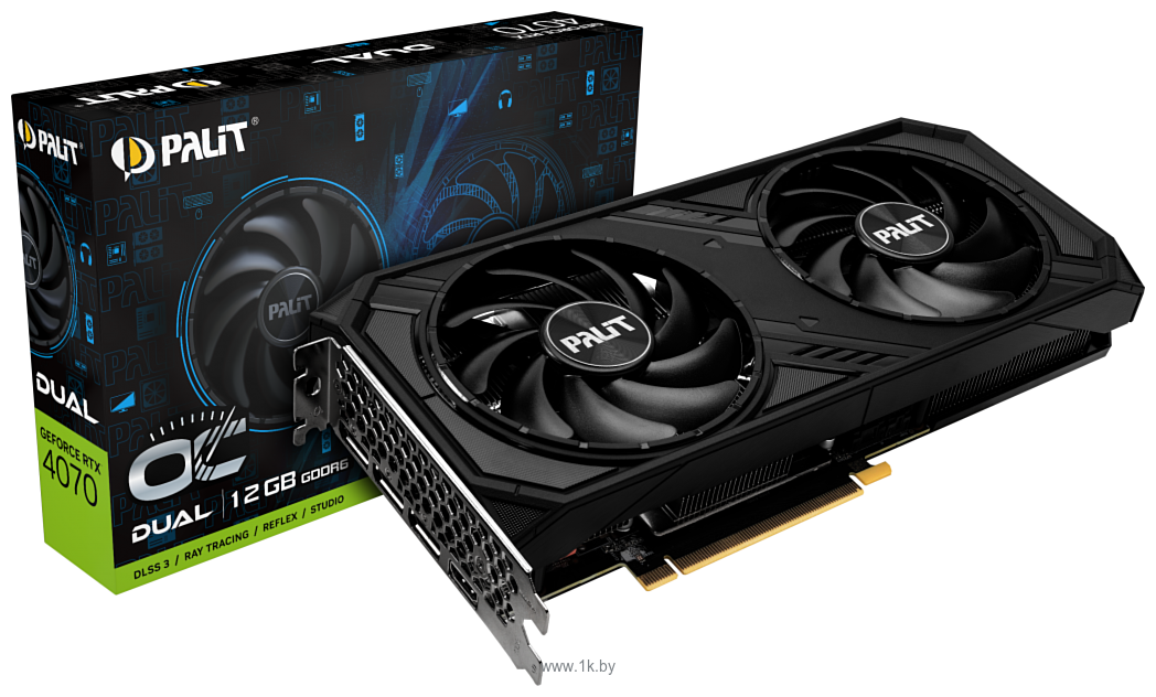 Фотографии Palit GeForce RTX 4070 Dual (NE64070019K9-1048D)