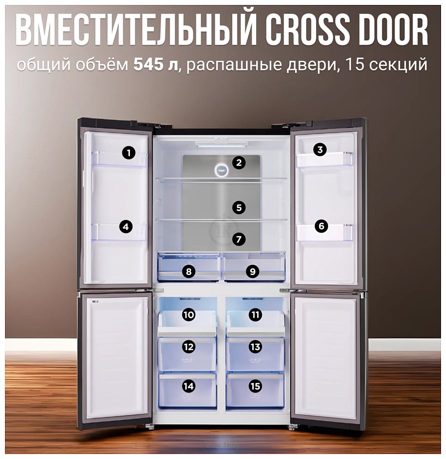 Фотографии Tesler RCD-545I (графит)