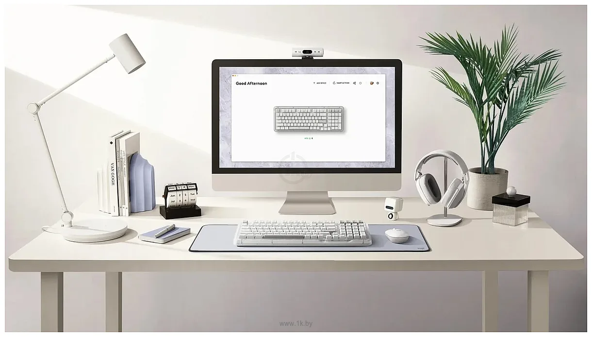 Фотографии Logitech Alto Keys K98M 920-013041 white/gray (без кириллицы)