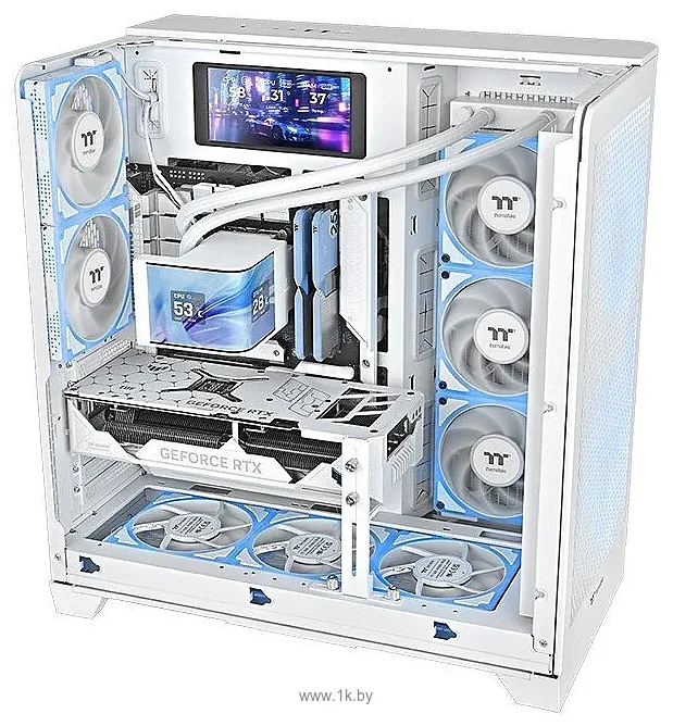 Фотографии Thermaltake MAGCurve 360 Ultra ARGB Sync Snow Edition CL-W454-PL12SW-A Фотографии Thermaltake MAGCurve 360 Ultra ARGB Sync Snow Edition CL-W454-PL12SW-A