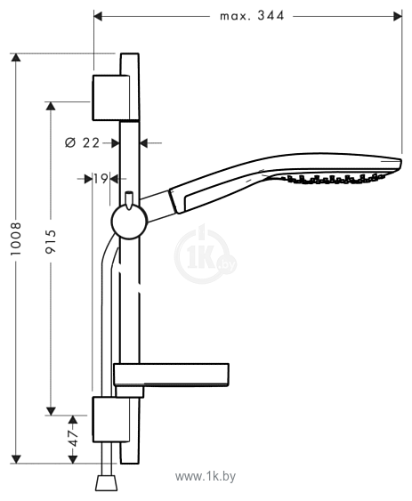 Фотографии Hansgrohe Raindance Select 27803400