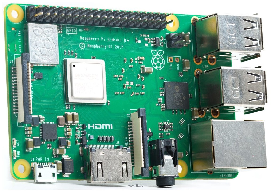 Фотографии Raspberry PI 3 Model B+