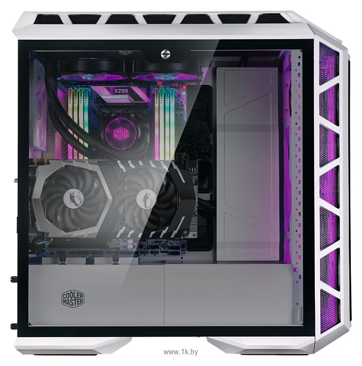 Фотографии Cooler Master MasterCase H500P Mesh ARGB (MCM-H500P-WGNN-S01) w/o PSU White