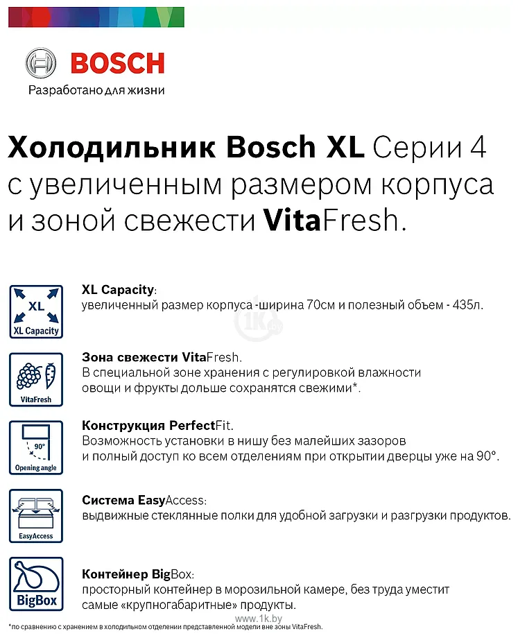 Фотографии Bosch Serie 4 KGN49XI20R