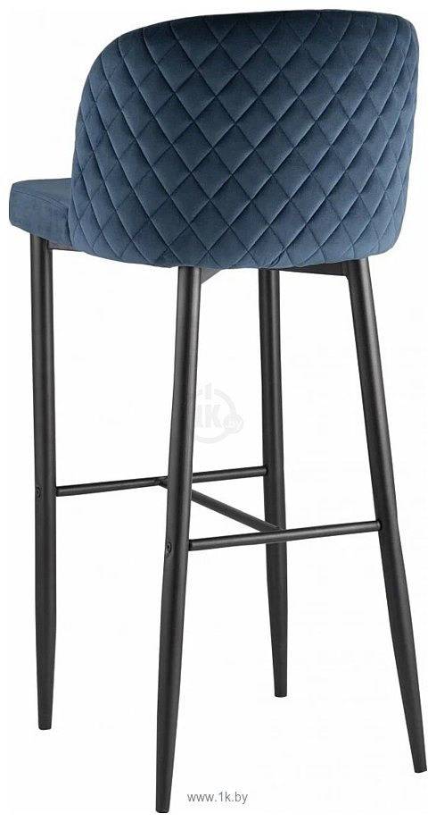 Фотографии Stool Group Оскар велюр барный (сине-зеленый)