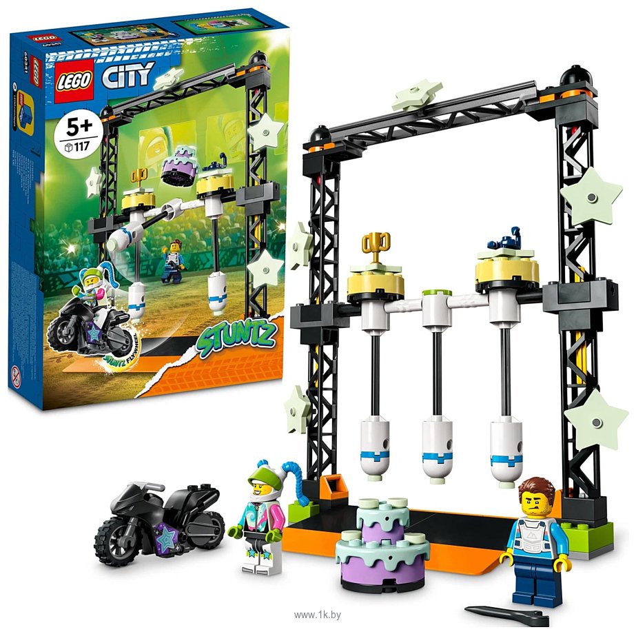 Фотографии LEGO City Stuntz 60341 Трюковое испытание «Нокдаун»