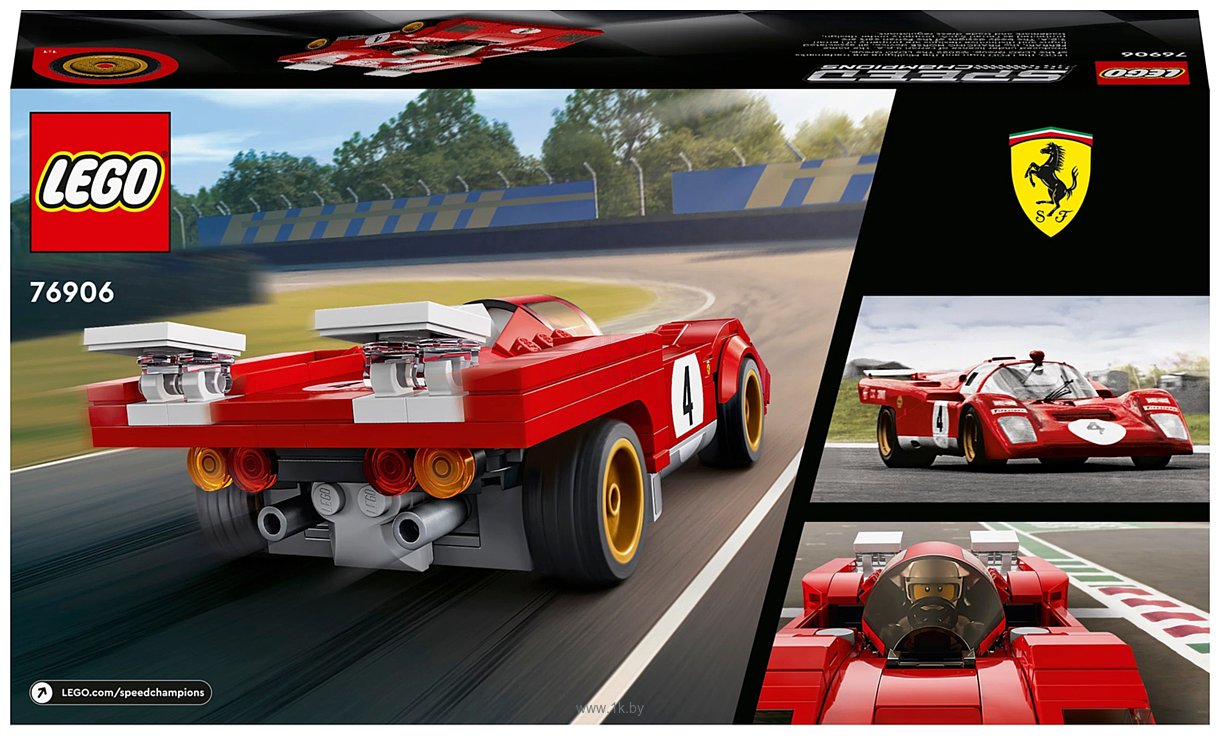 Фотографии LEGO Speed Champions 76906 1970 Ferrari 512 M