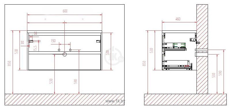 Фотографии BelBagno Kraft-600-2C-SO-CG