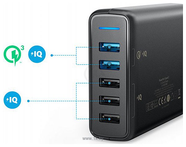 Фотографии Anker PowerPort Speed 5