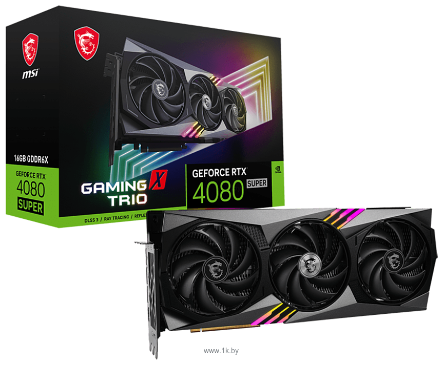 Фотографии MSI GeForce RTX 4080 Super 16G Gaming X Trio