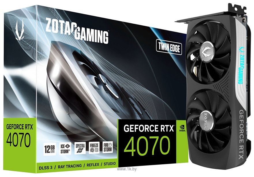 Фотографии ZOTAC GeForce RTX 4070 Twin Edge (ZT-D40700E-10M)