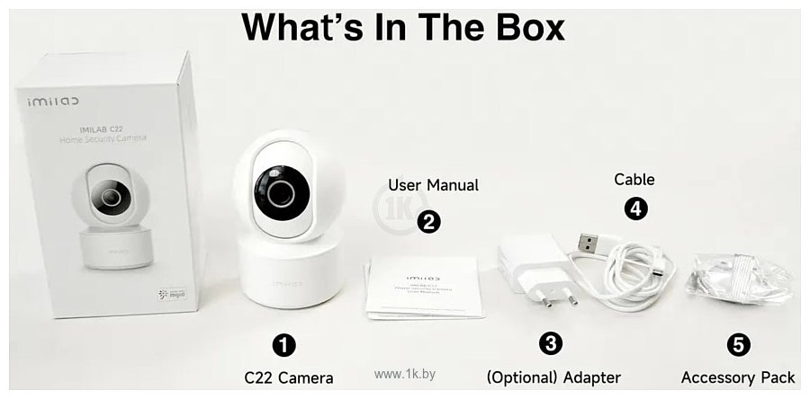 Фотографии Imilab Wireless Home Security Camera C22 CMSXJ60A (международная версия)