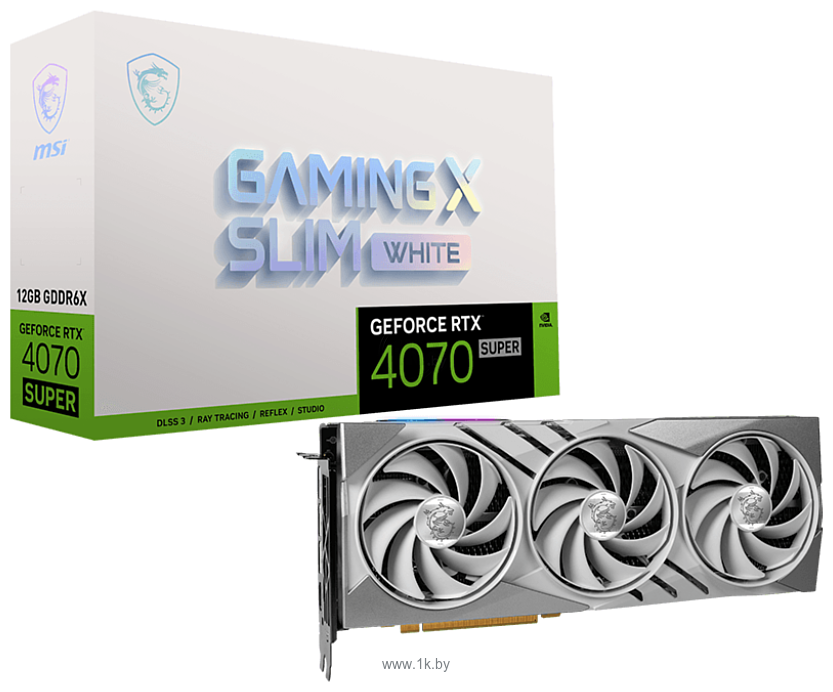 Фотографии MSI GeForce RTX 4070 Super 12G Gaming X Slim White