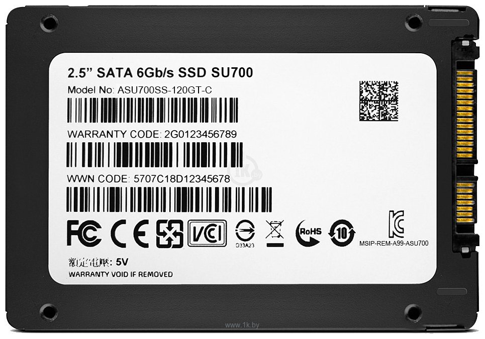 Фотографии ADATA Ultimate SU700 120GB (ASU700SS-120GT-C)