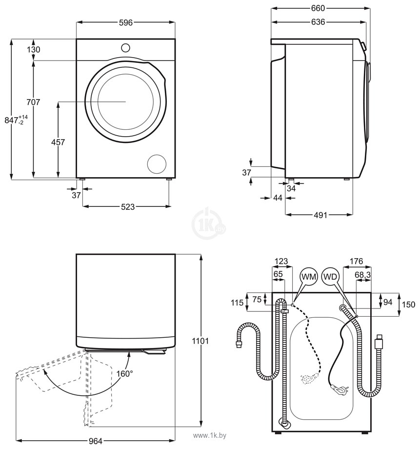 Фотографии AEG LWR85165OP